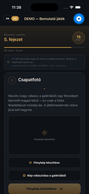 Fotós feladat beküldése